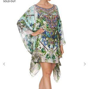 Camilla moon garden dress kaftan silk one size BONUS